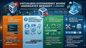 VirtualBox-Systemdienst wurde unerwartet beendet | Lösung