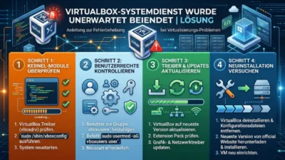 VirtualBox-Systemdienst wurde unerwartet beendet | Lösung