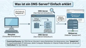 Was ist ein DNS-Server? Einfach erklärt