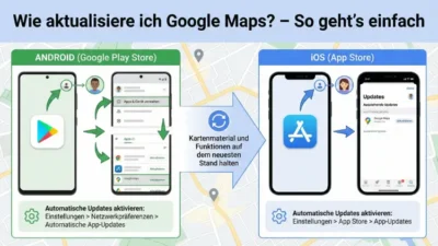 Wie aktualisiere ich Google Maps? – So geht’s einfach