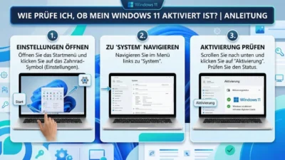 Ist Ihr Windows aktiviert? So prüfen Sie es in Windows 11