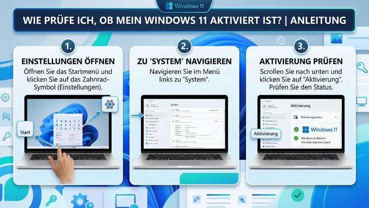 Ist Ihr Windows aktiviert? So prüfen Sie es in Windows 11