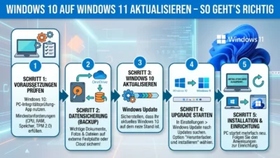 Windows 10 auf Windows 11 aktualisieren – So geht’s richtig