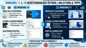 Windows 11/10: Gerätemanager öffnen – so geht’s einfach