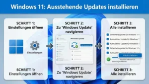 Windows 11: Ausstehende Updates installieren – so geht’s