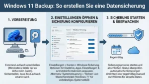 Windows 11 Backup: So erstellen Sie eine Datensicherung