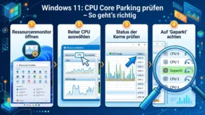Windows 11: CPU Core Parking prüfen – So geht’s einfach