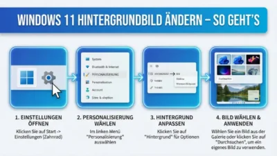 Windows 11 Hintergrundbild ändern – so geht’s