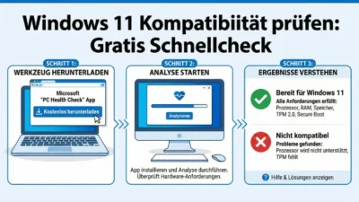 Windows 11 Kompatibilität prüfen: Gratis Schnellcheck