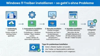 Windows 11 Treiber installieren – so geht’s ohne Probleme