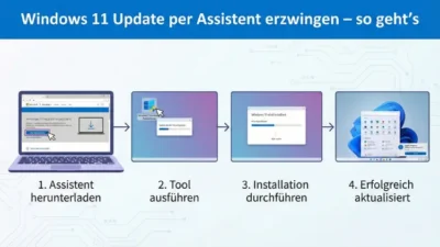 Windows 11 Update per Assistent erzwingen – so geht’s