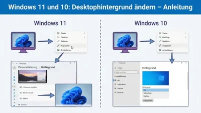 Windows 11 und 10: Desktophintergrund ändern – Anleitung