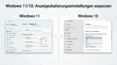 Windows 11/10: Anzeigeskalierungseinstellungen anpassen | Anleitung