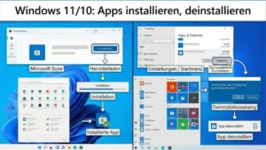 Windows 11/10: Apps installieren, deinstallieren – so geht’s
