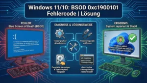 Windows 11/10: BSOD 0xc1900101 Fehlercode | Lösung