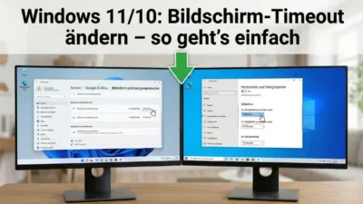 Windows 11/10: Bildschirm-Timeout ändern – so geht’s einfach