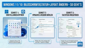 Windows 11/10: Bildschirmtastatur-Layout ändern – so geht’s