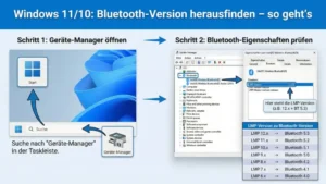 Windows 11/10: Bluetooth-Version herausfinden – so geht’s