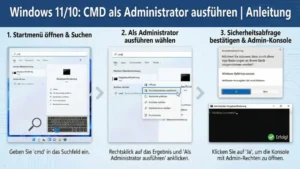 Windows 11/10: CMD als Administrator ausführen | Anleitung