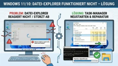 Windows 11/10: Datei-Explorer funktioniert nicht – Lösung