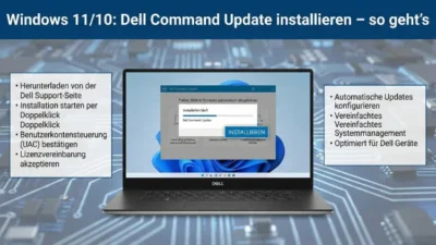 Windows 11/10: Dell Command Update installieren – so geht’s