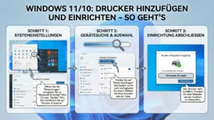 Windows 11/10: Drucker hinzufügen und einrichten – so geht’s