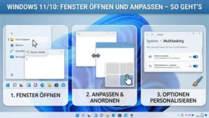 Windows 11/10: Fenster öffnen und anpassen – so geht’s