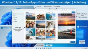 Windows 11/10: Fotos-App – Fotos und Videos anzeigen | Anleitung