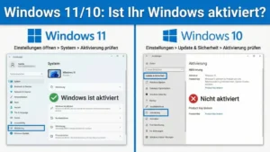 Windows 11/10: Ist Ihr Windows aktiviert? – so geht’s