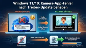 Windows 11/10: Kamera-App-Fehler nach Treiber-Update beheben