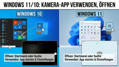Windows 11/10: Kamera-App verwenden, öffnen – so geht’s