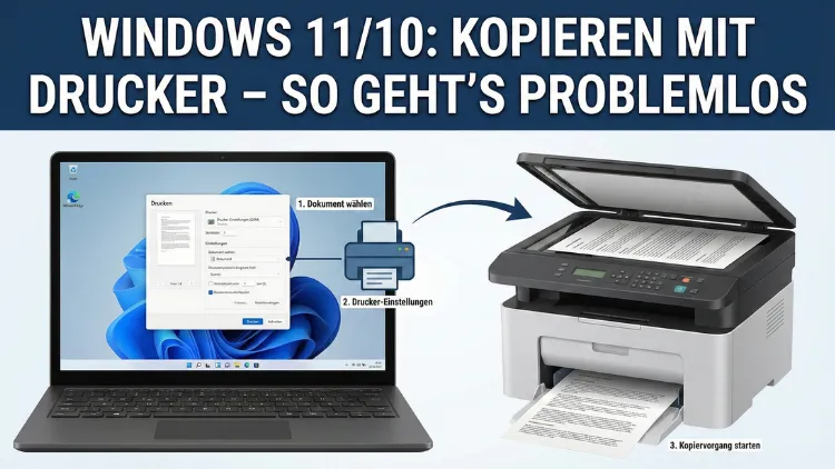 Windows 11/10: Kopieren mit Drucker – so geht’s problemlos