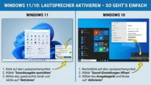 Windows 11/10: Lautsprecher aktivieren – so geht’s einfach