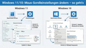 Windows 11/10: Maus-Scrolleinstellungen ändern – so geht’s
