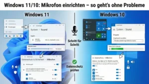 Windows 11/10: Mikrofon einrichten – so geht’s ohne Probleme