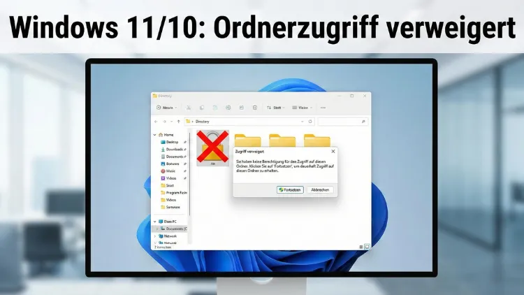 Windows 11/10: Ordnerzugriff verweigert | Ursachen & Lösungen