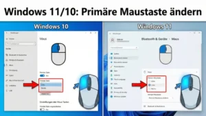 Windows 11/10: Primäre Maustaste ändern – so geht’s einfach