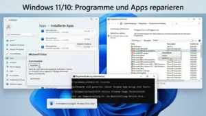 Windows 11/10: Programme und Apps reparieren | Anleitung
