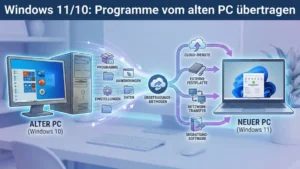 Windows 11/10: Programme vom alten PC übertragen – so geht’s