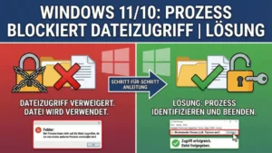 Windows 11/10: Prozess blockiert Dateizugriff | Lösung
