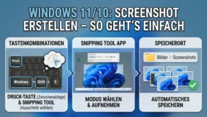 Windows 11/10: Screenshot erstellen – so geht’s einfach