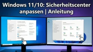 Windows 11/10: Sicherheitscenter anpassen | Anleitung