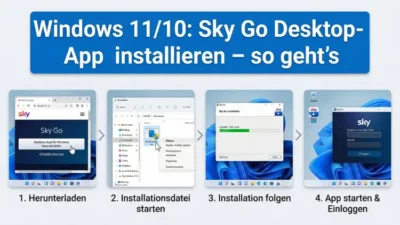 Windows 11/10: Sky Go Desktop-App installieren – so geht’s