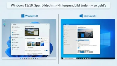 Windows 11/10: Sperrbildschirm-Hintergrundbild ändern – so geht’s