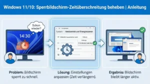 Windows 11/10: Sperrbildschirm-Zeitüberschreitung beheben | Anleitung