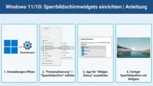 Windows 11/10: Sperrbildschirmwidgets einrichten | Anleitung