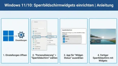 Windows 11/10: Sperrbildschirmwidgets einrichten | Anleitung