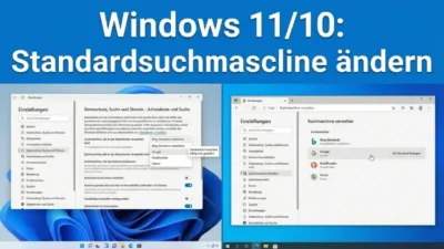 Windows 11/10: Standardsuchmaschine ändern – so geht’s
