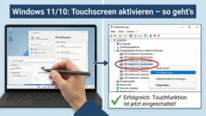 Windows 11/10: Touchscreen aktivieren – so geht’s