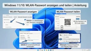 Windows 11/10: WLAN-Passwort anzeigen und teilen | Anleitung